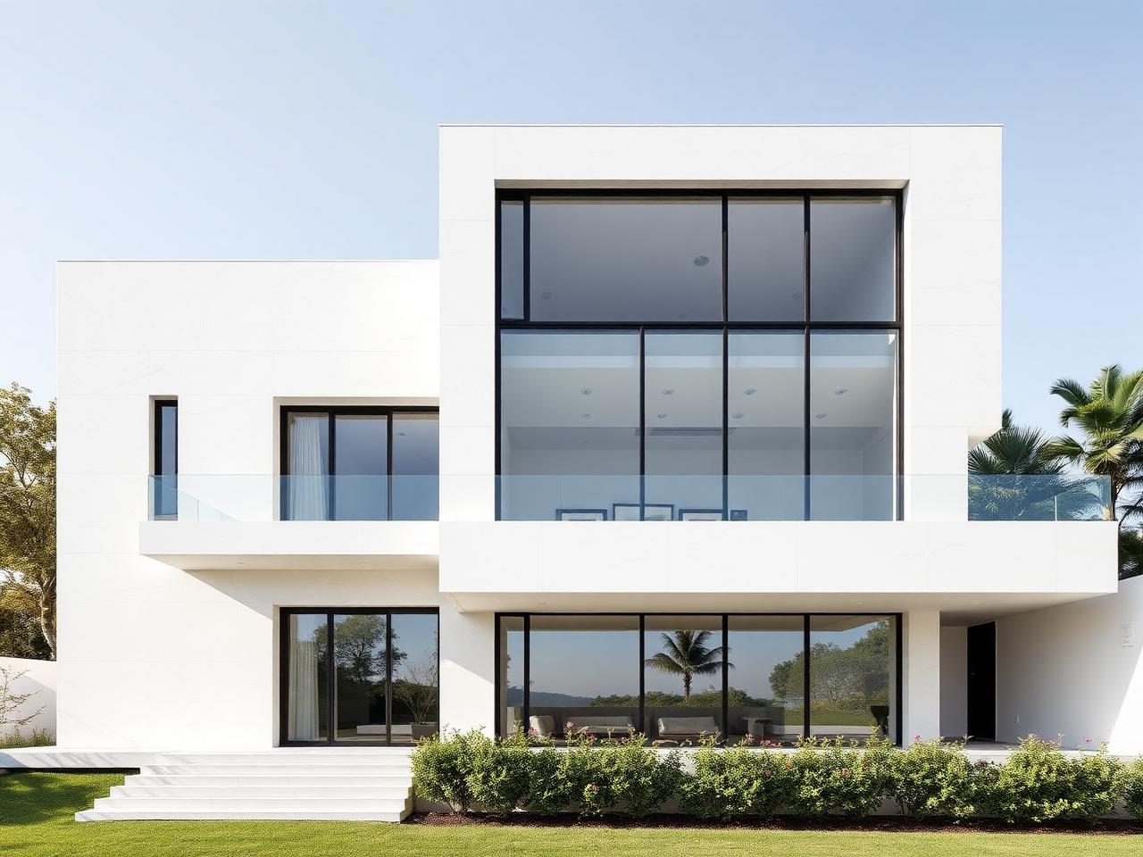 Modern Minimal facade reference