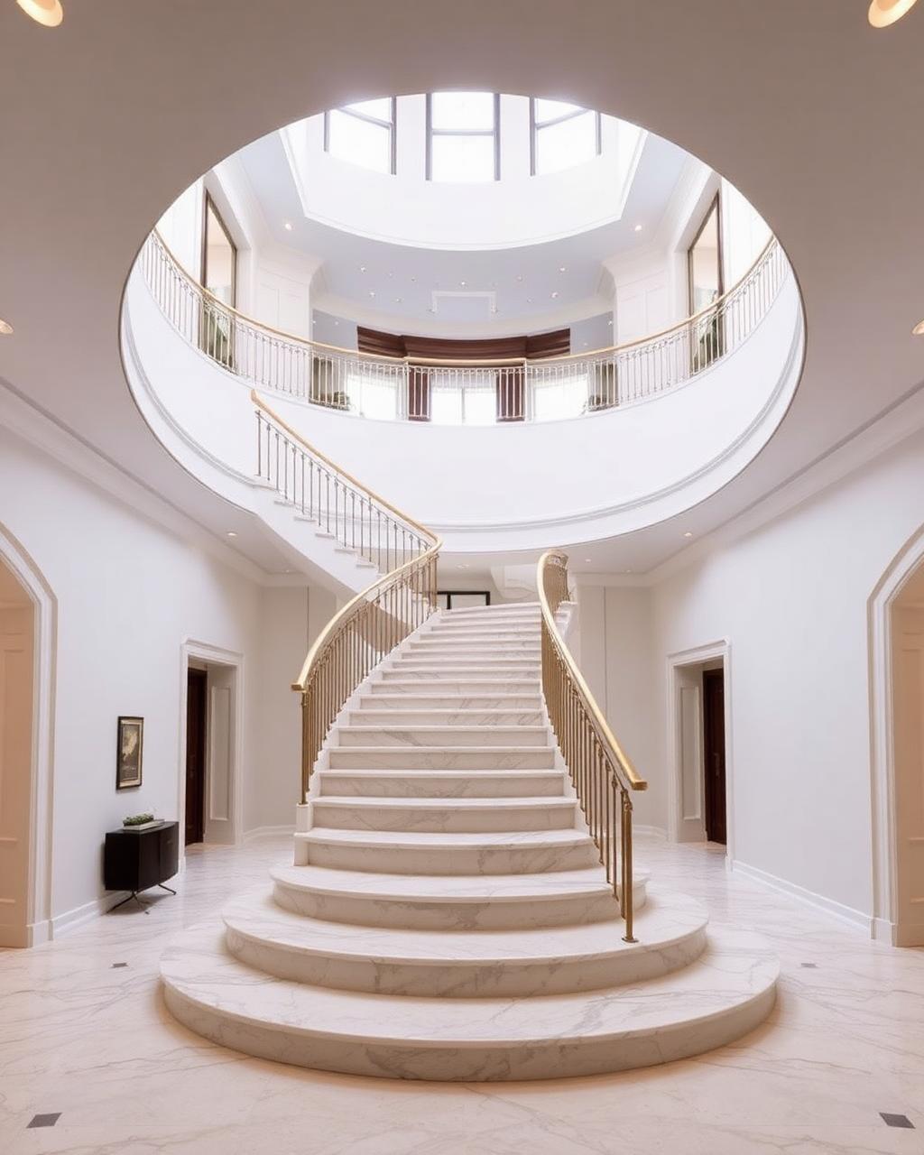 Floating staircase